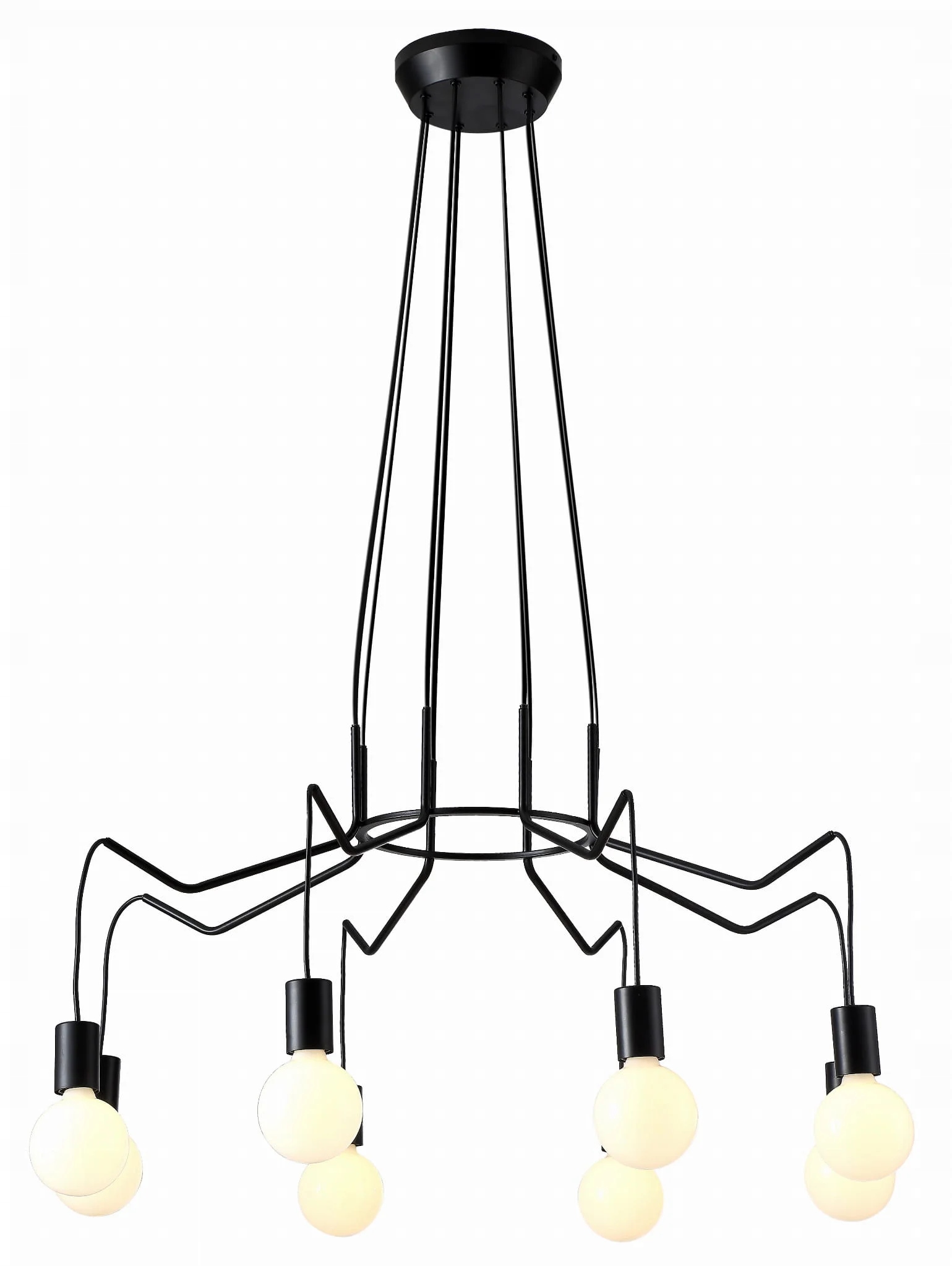 Závěsná lustrová lampa Candellux Basso černá