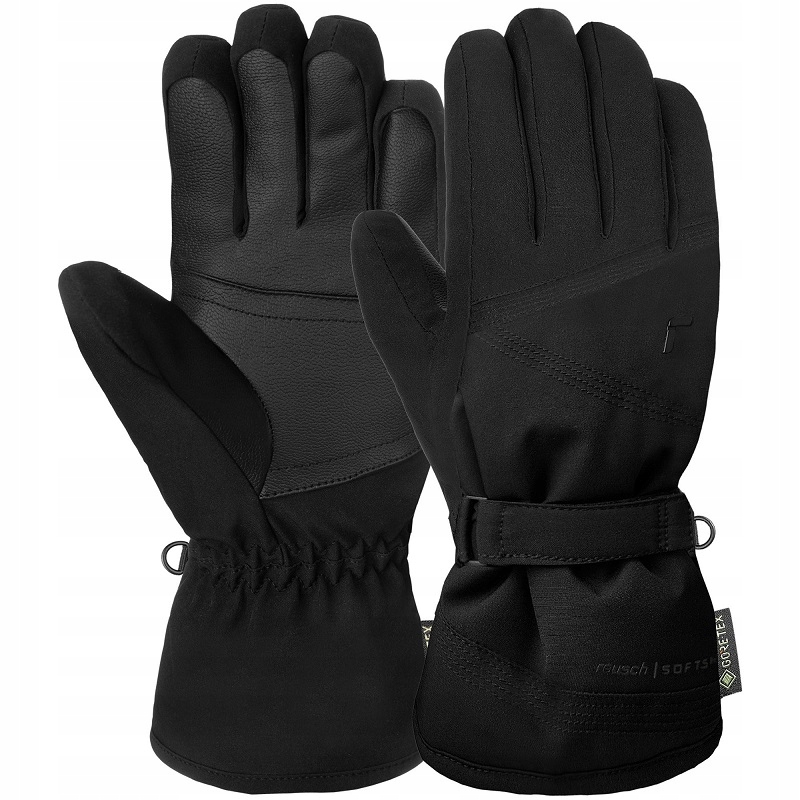 Damskie Rękawice zimowe Reusch Susan Gore-tex Extra Warm black 7,5 M