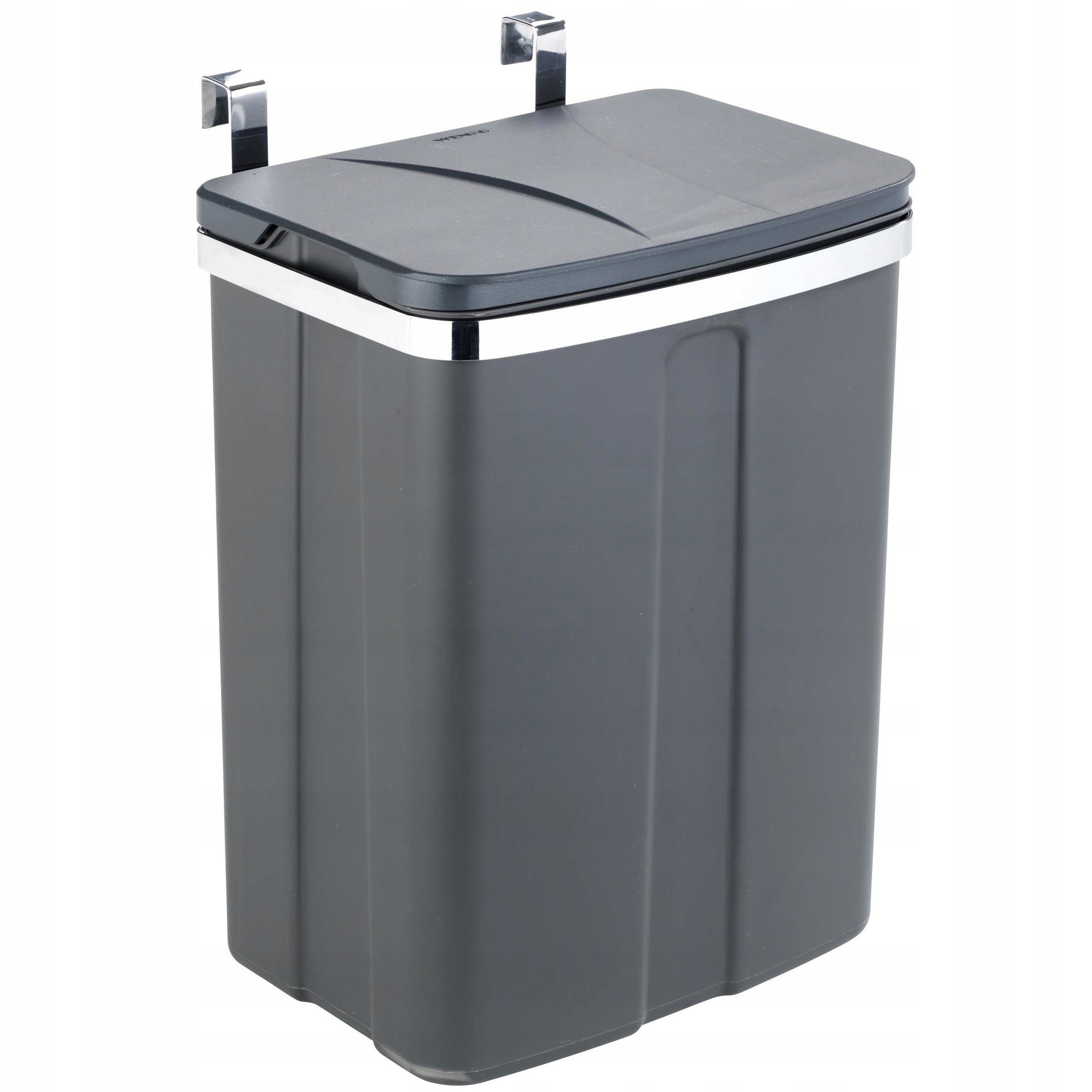 Levně Odpadkový koš plastový Wenko 12 l šedý
