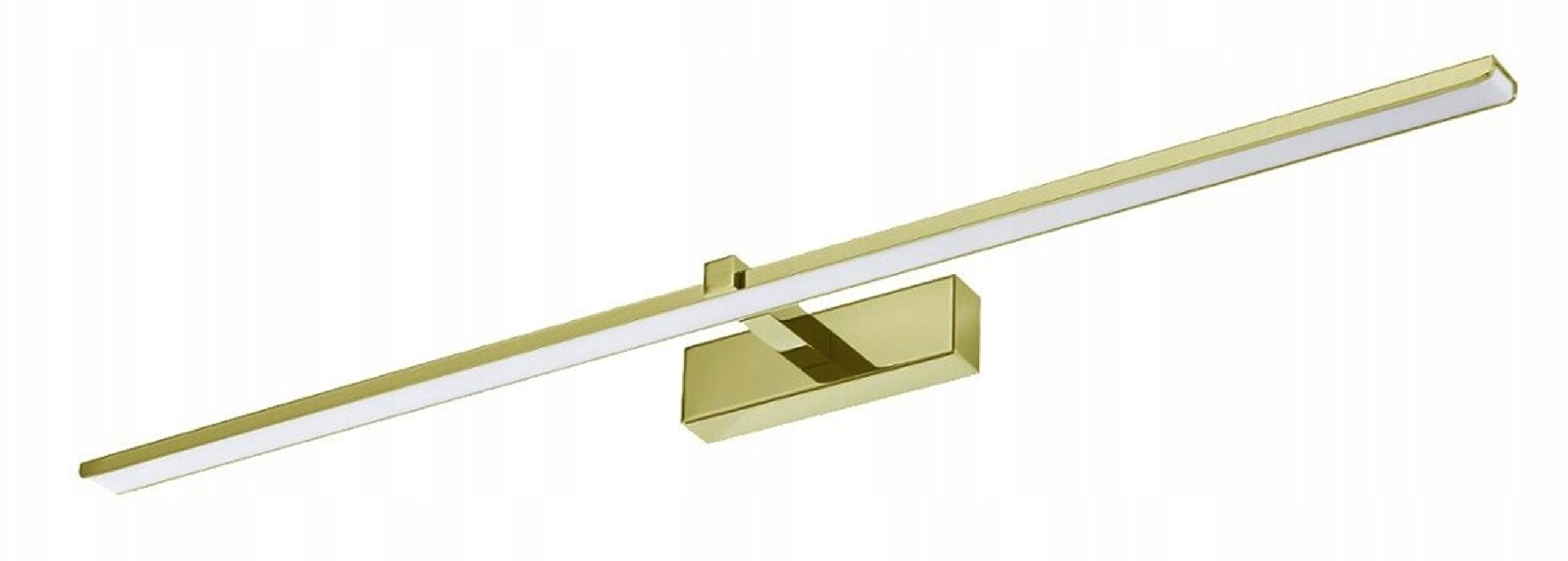 Kinkiet Led Łazienkowy Lampa Nad Lustro 12W 60cm Złota Venus 4200K 840lm