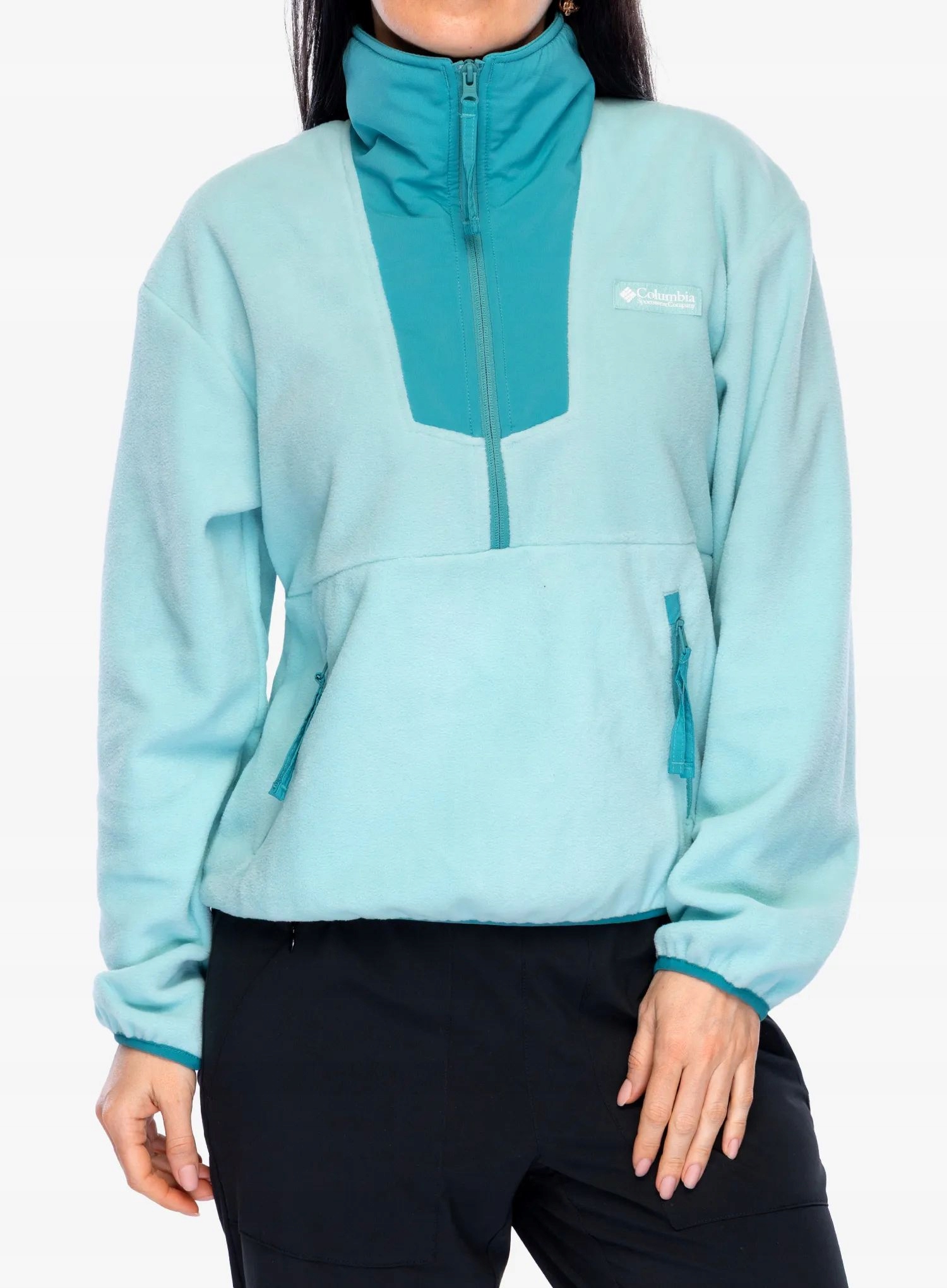 bez kapuce fleecová Mikina Columbia Sequoia Grove Half Zip sprejová velikost M