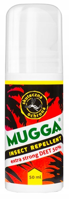 

Mugga Strong Roll-on 50% Deet Na Komary Kleszcze