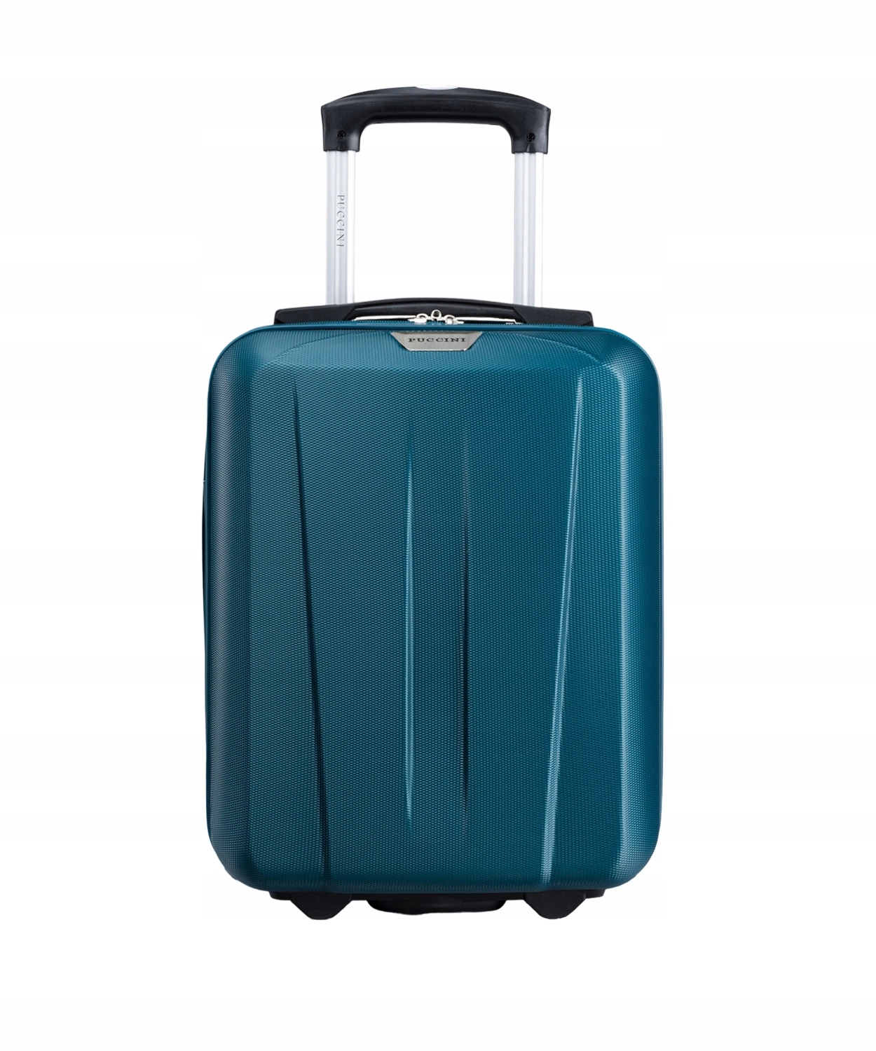Walizka Puccini kabinowa mała twarda ABS03D5A zielona Ryanair Wizzair