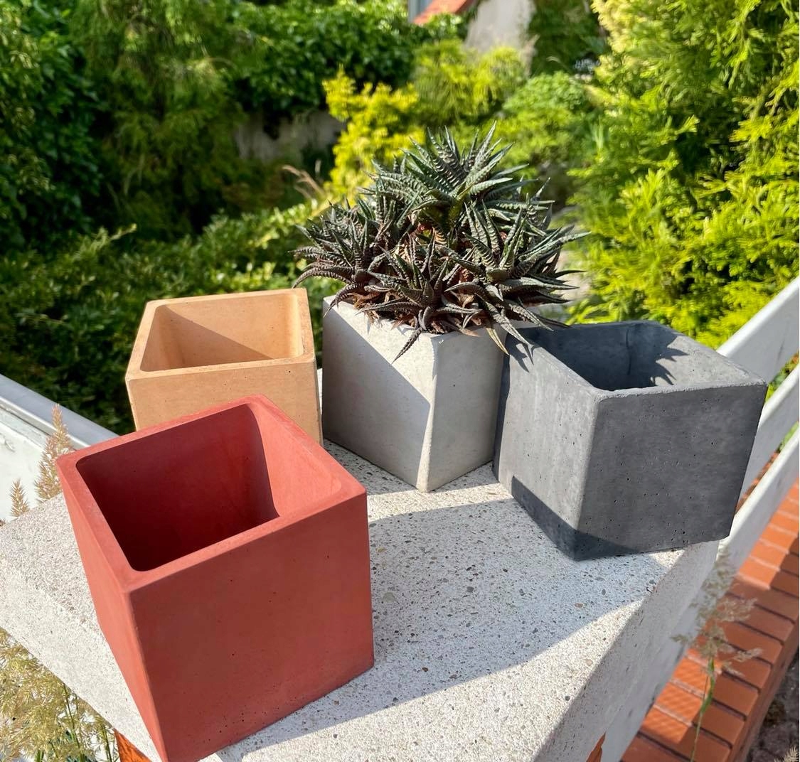 DONICA OSŁONKA DONICZKA BETONOWA kWADRATOWA Kod producenta 120560