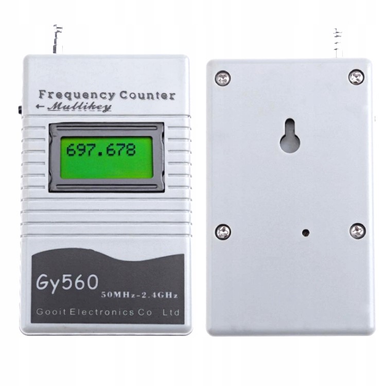 MIERNIK CZĘSTOTLIWOŚCI RADIOWYCH TESTER PILOTÓW ANALIZATOR 50MHz-2.4GHz