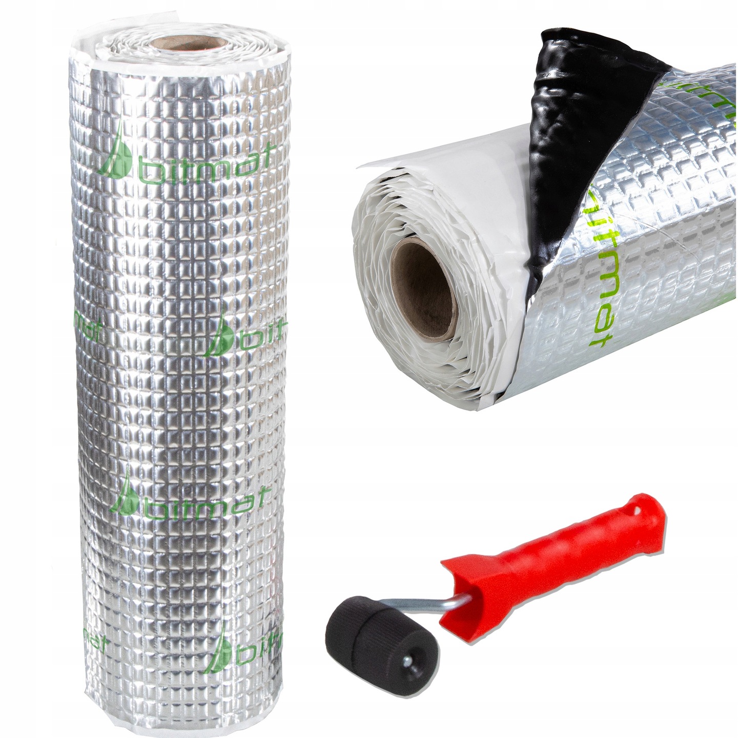 MATA WYGŁUSZAJĄCA 2.5mm BUTYLOWA WYCISZAJĄCA 2 m2 samoprzylepna rolka