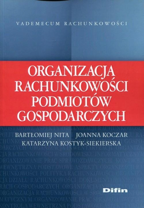 Organizacja Rachunkowości Podmiotów Gospodarczych