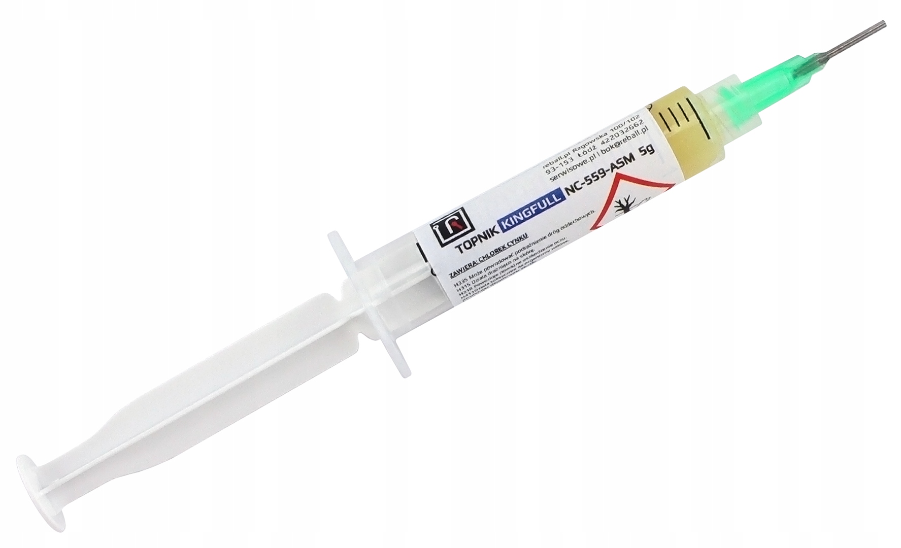 

Flux Topnik Smd Bga Kingfull NC-559-ASM-UV 5g