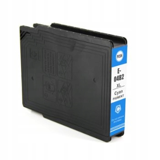 Naplnka Epson T04B2 C13T04B240 XL azurová kompatibilní cartridge