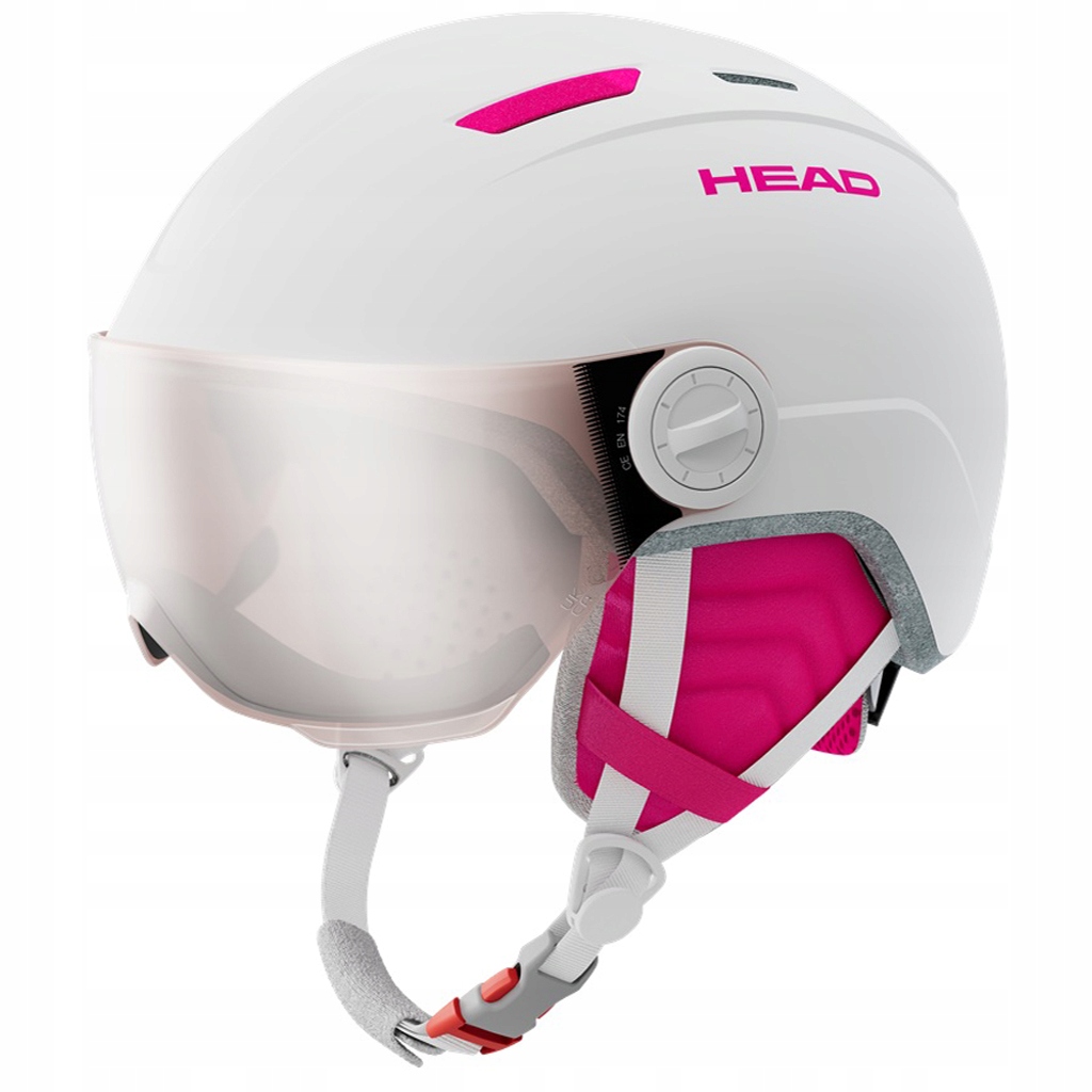 Helma Head Maja Visor Bílá, velikost Xs/s (52-56 cm)