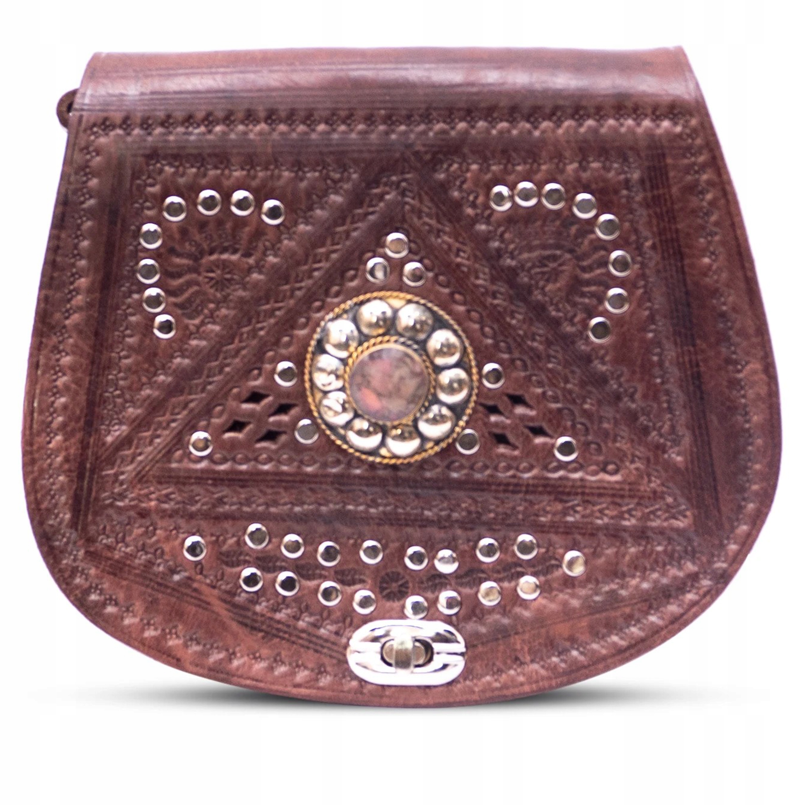 Dámská kabelka přes rameno Kožená Orientální Etnická z Maroka