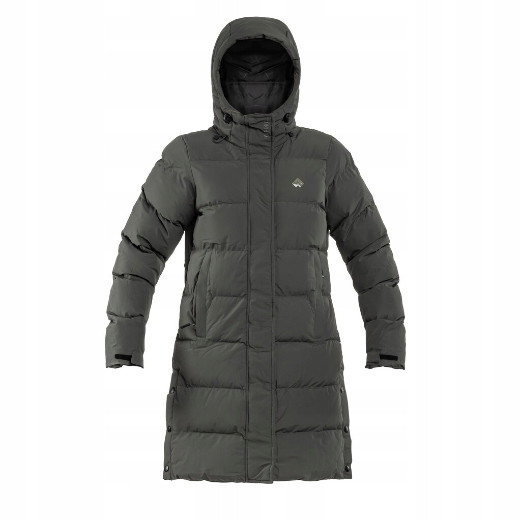 Dámská teplá zimní prošívaná bunda s kapucí Alpinus Iparla Olive M