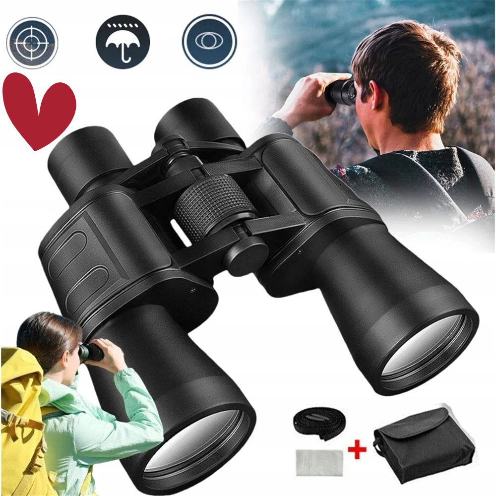 Dalekohled 10-180X100 S Vysokým Zvětšením Při Slabém Světle Hdd Noční Vidění