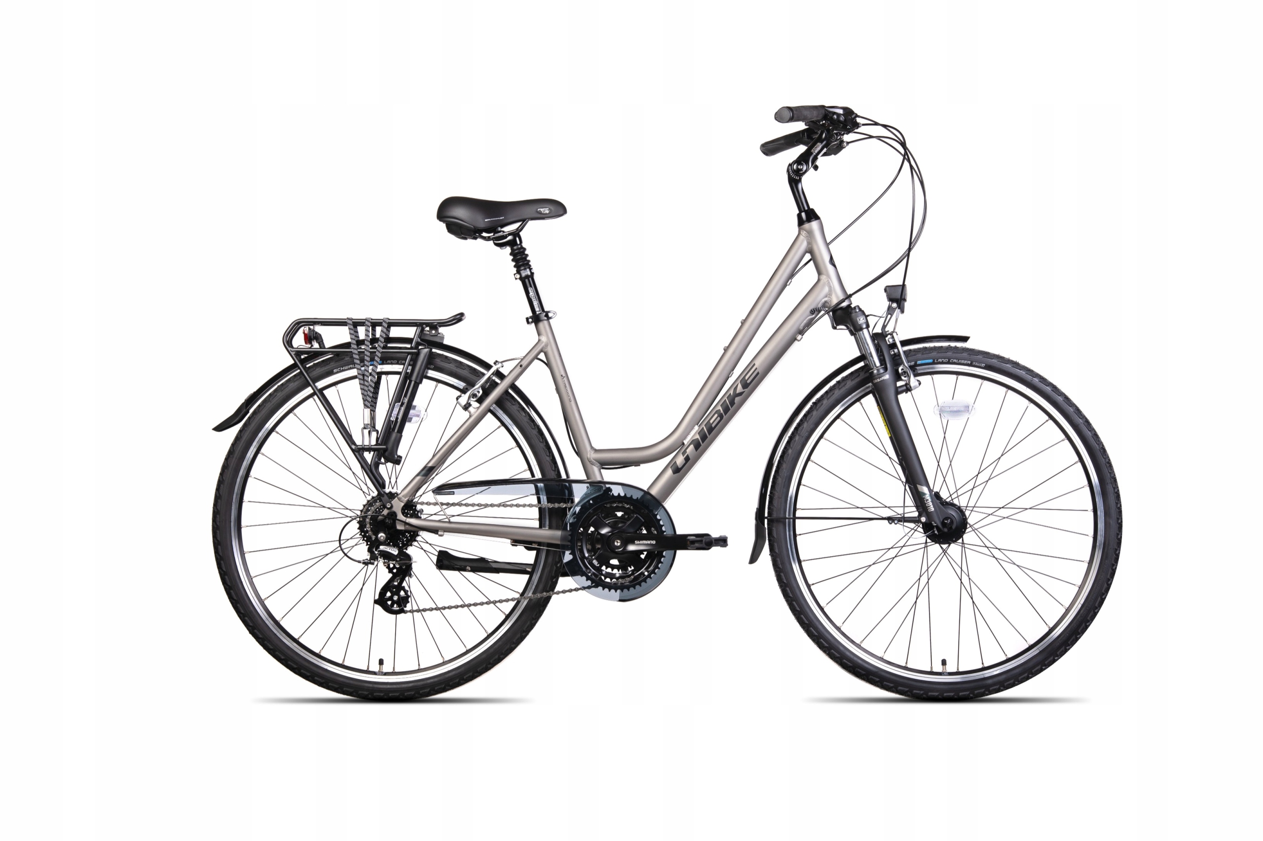 Rower trekkingowy Unibike Vision Lds rama 19cali koło 28 grafitowy rok 2024