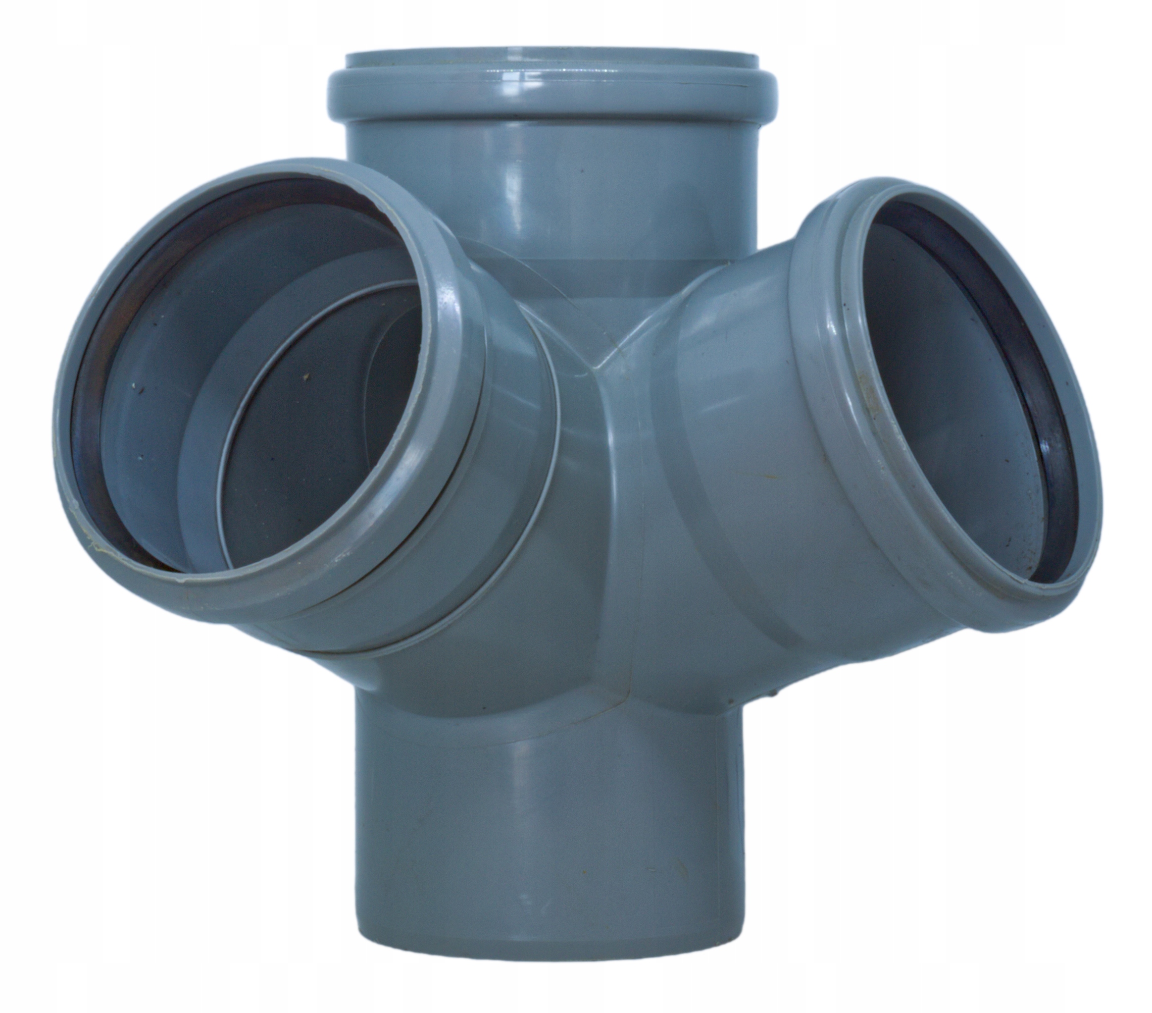 

Czwórnik do kanalizacji fi 110/110 67 st narożny