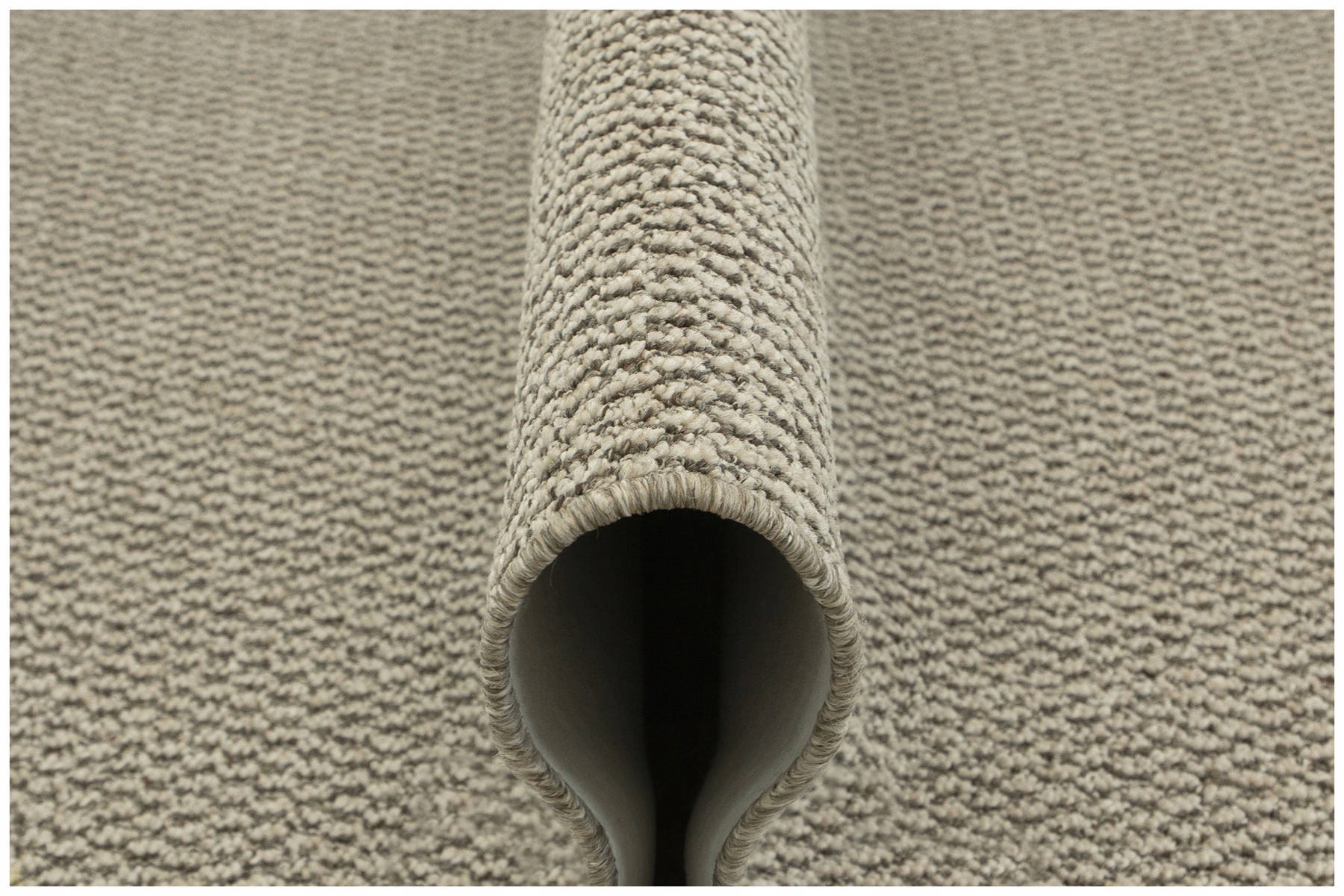 

200x250 cm Jasny Dywan Pętelkowy Beż Brąz Rubens