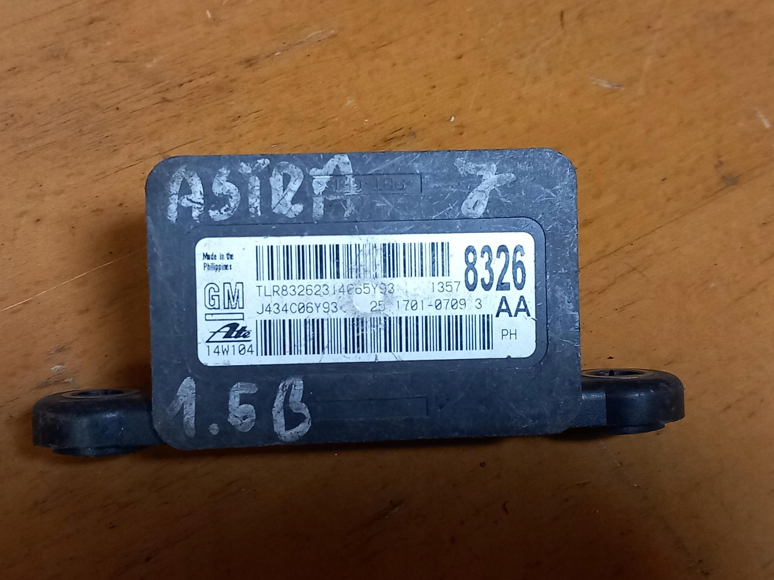 module control unit sensor SENSOR ESP OPEL ASTRA J IV 13578326 09-15