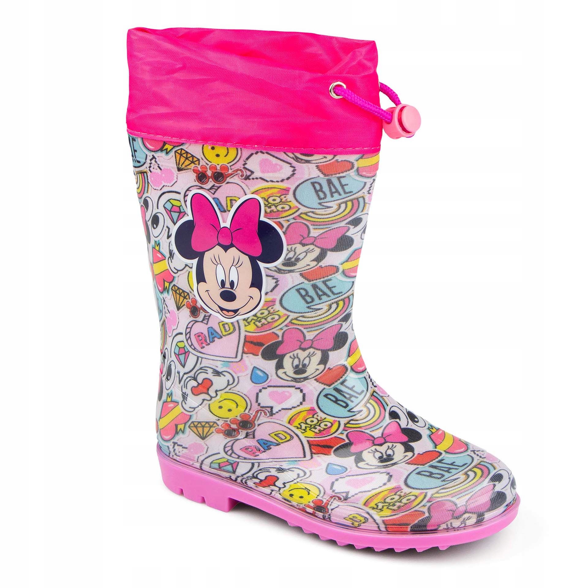 

Kalosze Dziewczęce Disney Myszka Minnie Gumowce