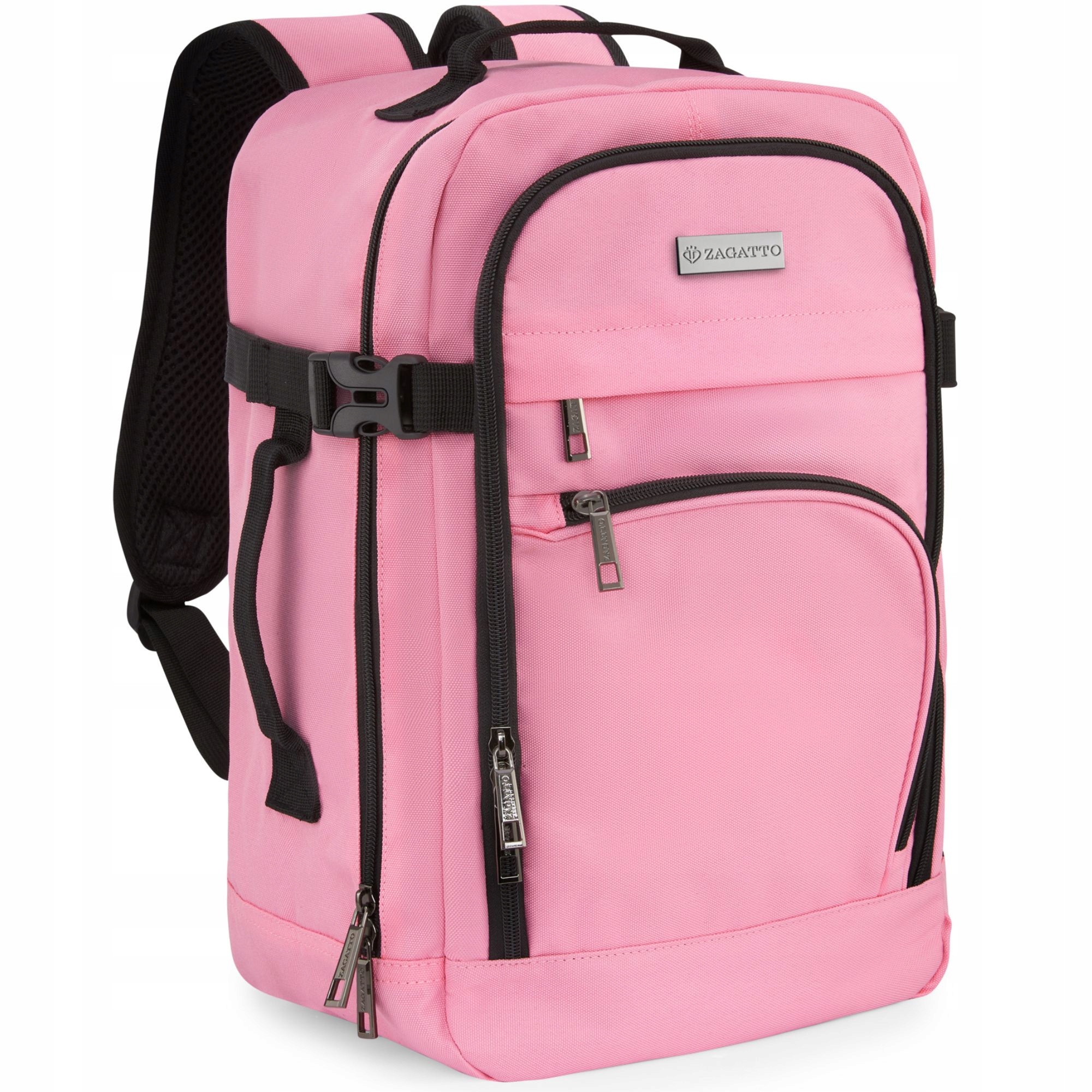 Plecak do samolotu damski 40x20x25 wielofunkcyjny turystyczny Zagatto