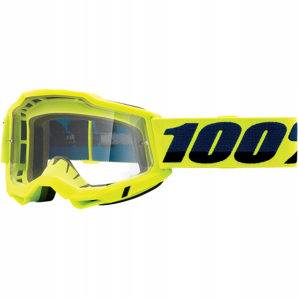 GOGLE 100% ACCURI 2 ŻÓŁTY FLUO enduro cross mx