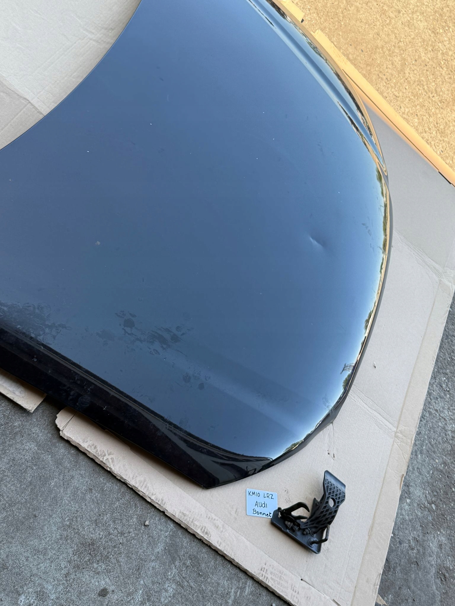 AUDI A3 8P0 LIFT 08- motorhaube schwarze