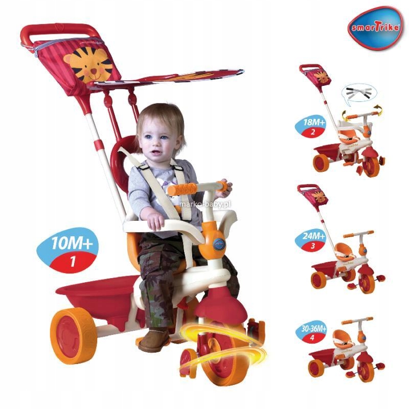 Smart Trike STSTS1451000 Rowerek 4in1 Touch Steer