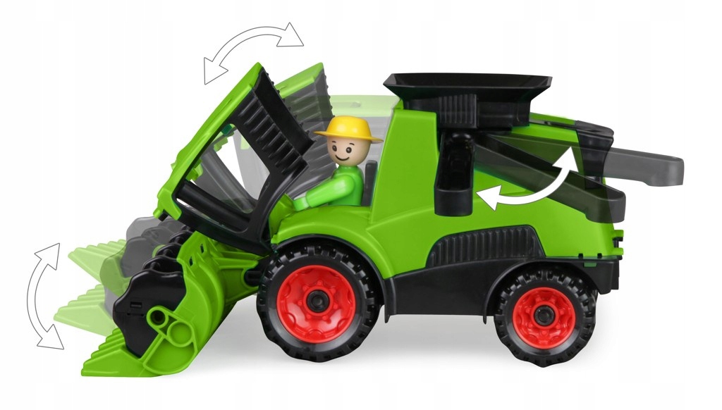 KOMBAJN LENA TRUCKIES POJAZD FARMA ZABAWKA +2 LATA Marka Lena