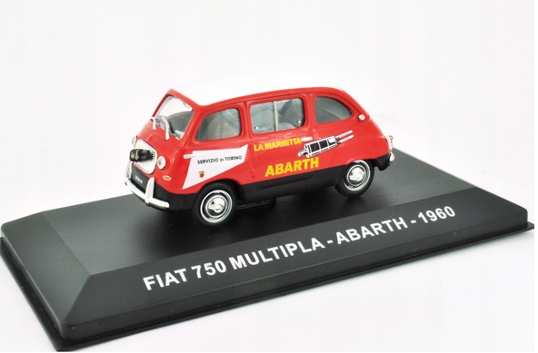 Fiat 750 Multipla Abarth 1:43 Altaya