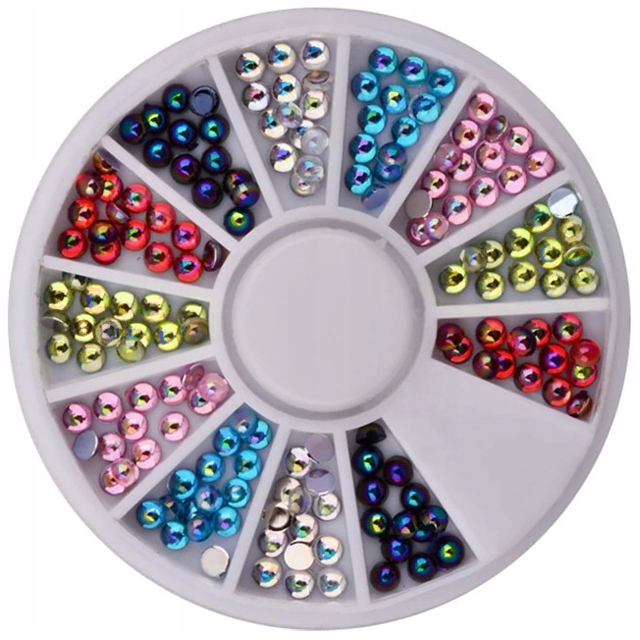 

Cyrkonie Karuzela OZ-KR011 Perełki Kolorowe Mix