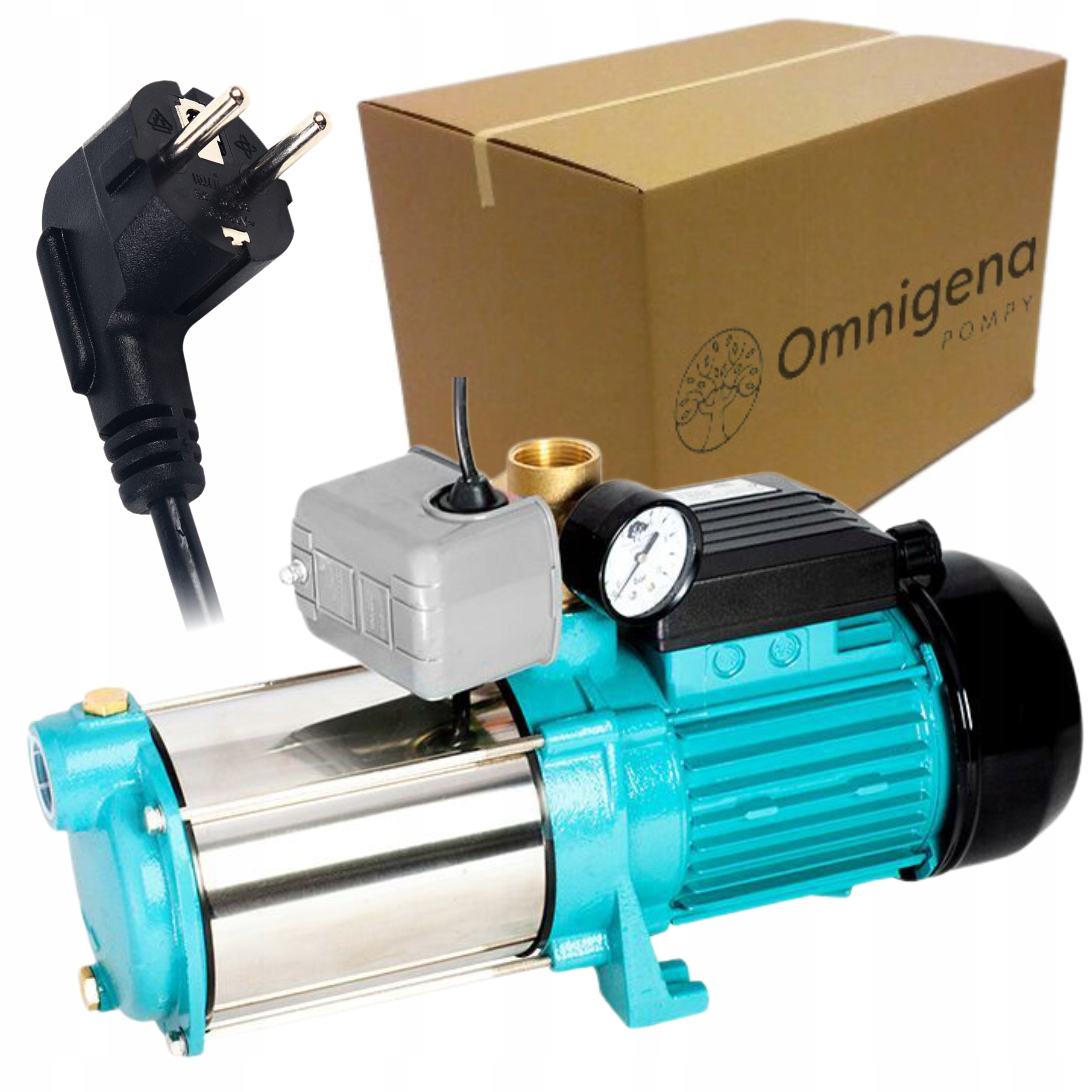 OMNIGENA MH 1300 PREMIUM 230V POMPA HYDROFOR Z OSPRZĘTEM 1,45kW 6000 l/h