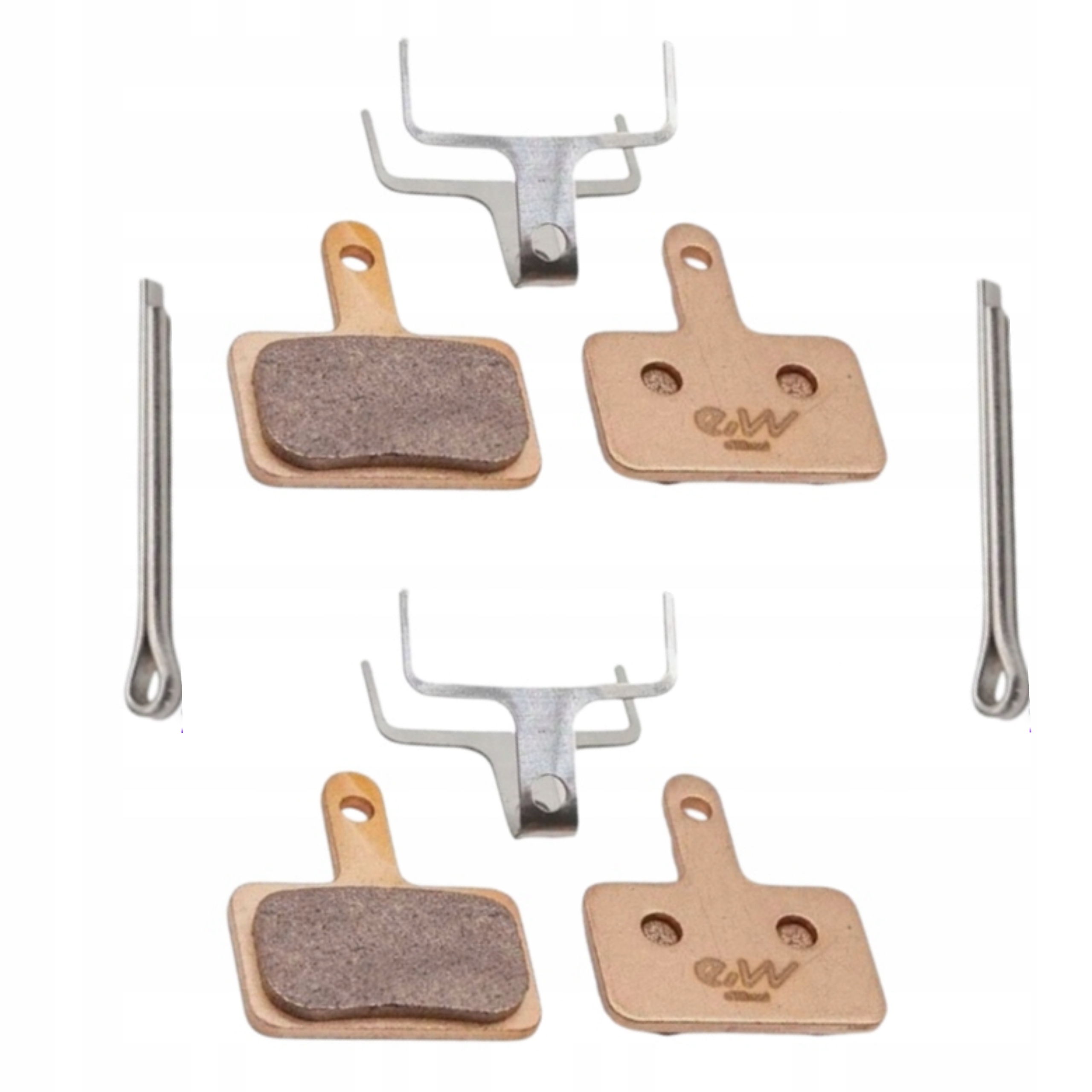 4 x Klocki Hamulcowe Metaliczne Do KuKirin G2 Master G3 Pro G4 Motus Prosp