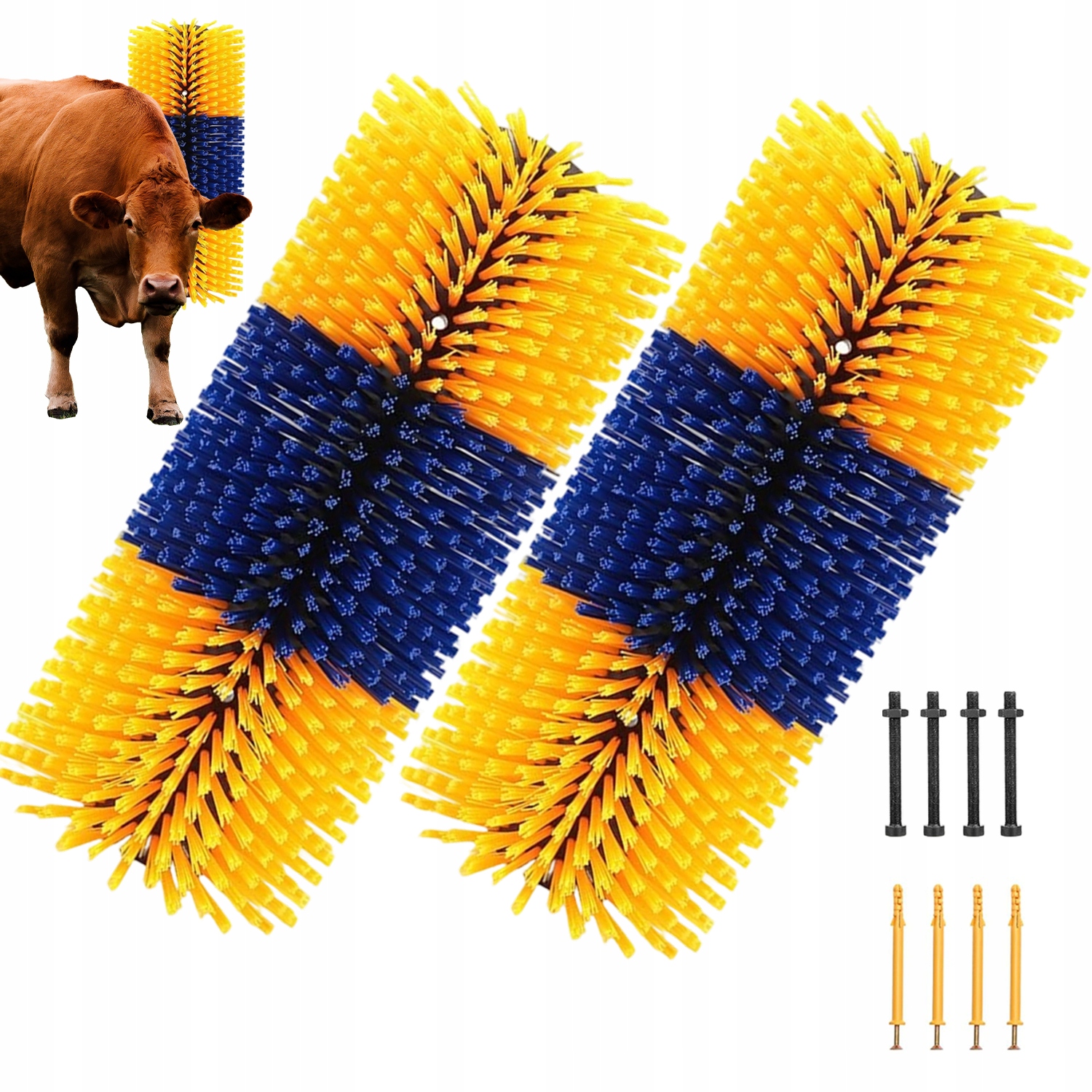 Multifunkční Kartáče Pro Zvířata 2KS Koně Krávy Ovce Prasata