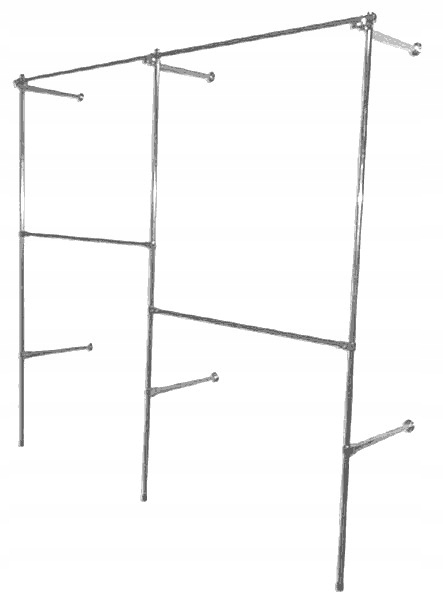 

Regał Wieszak ubrania 2,5/2M Garderoba Regulowany