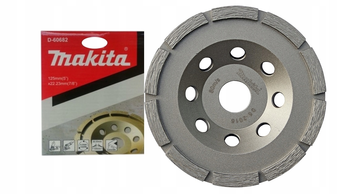 

Makita Tarcza Do Szlifowania Betonu Garnkowa 125mm