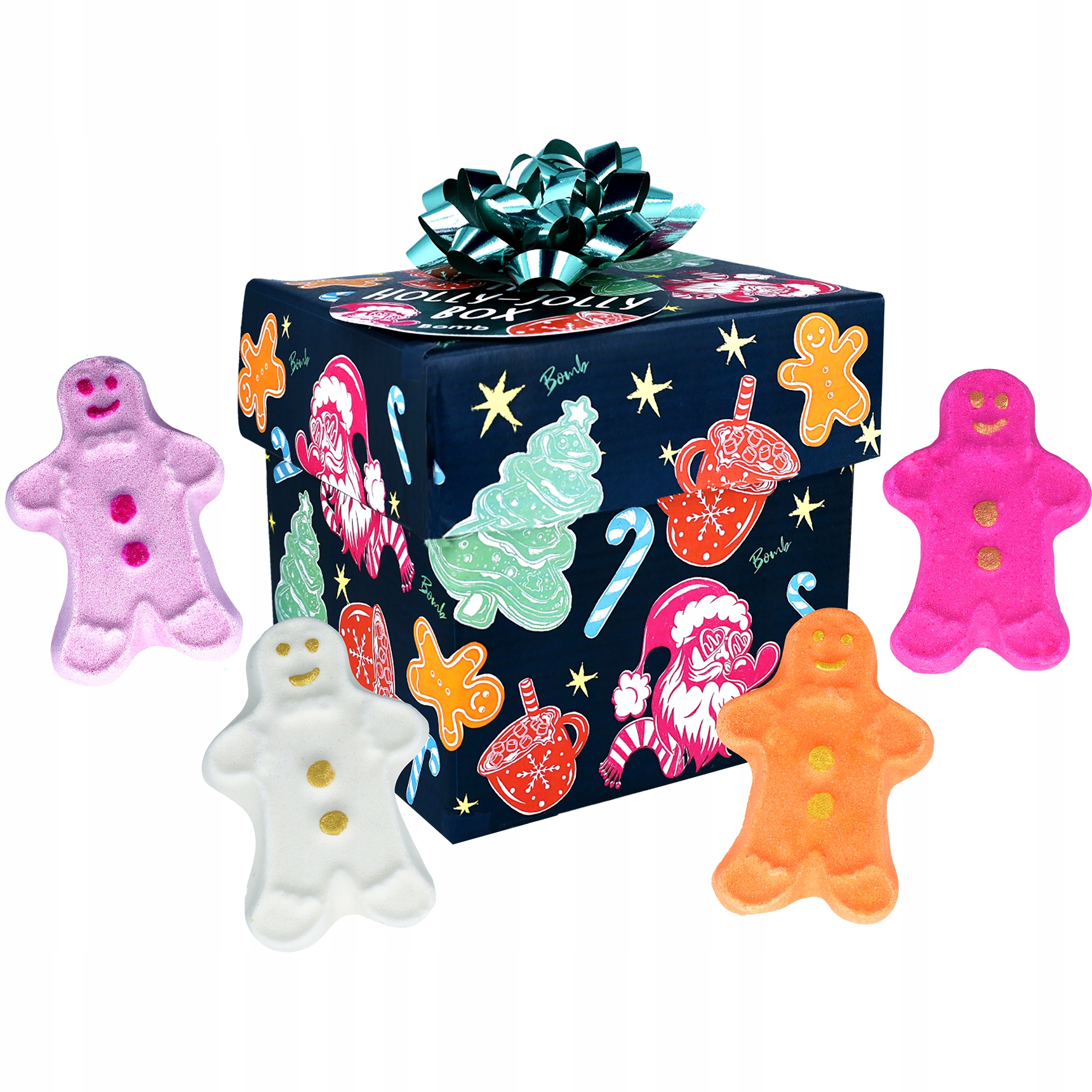 Bomb Cosmetics Holly Jolly Gift Pack Sada kosmetických přípravků pro péči o tělo