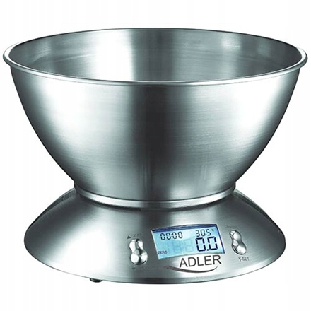 Adler Waga kuchenna Ad 3134 Maksymalna waga (udźwig) 5 kg Podziałka