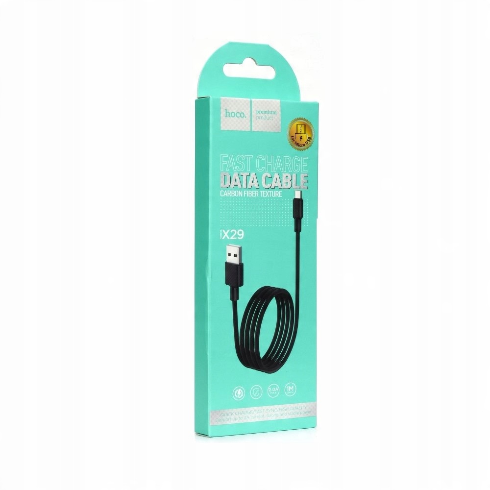 

Hoco Usb Kabel - Superior X29 micro Usb 1M czarny