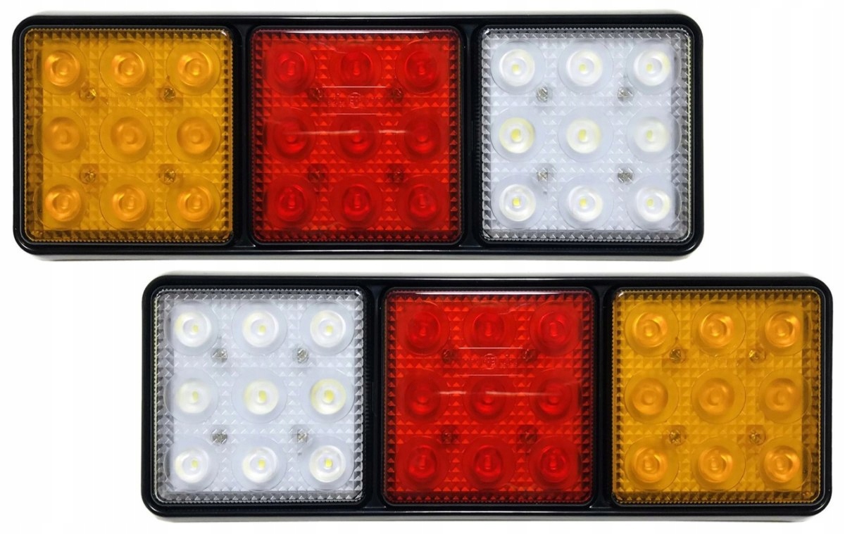Led Sdružené Lampy Zadní Bus Tir Arw Para 12V 24V