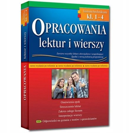 

Opracowania lektur i wierszy