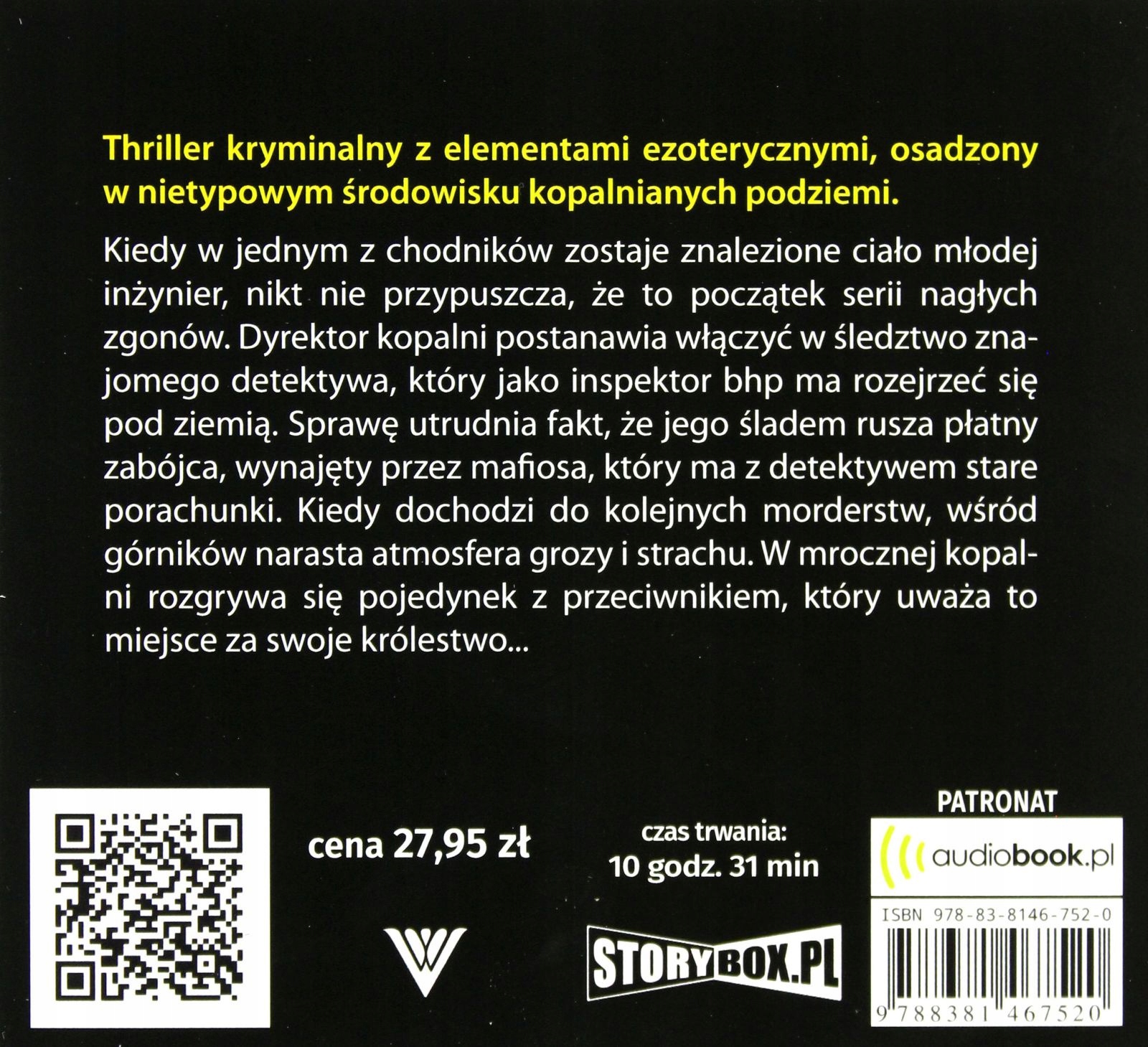 PORA CHUDYCH MYSZY - WOJCIECH BAUER [AUDIOBOOK] Stan opakowania oryginalne