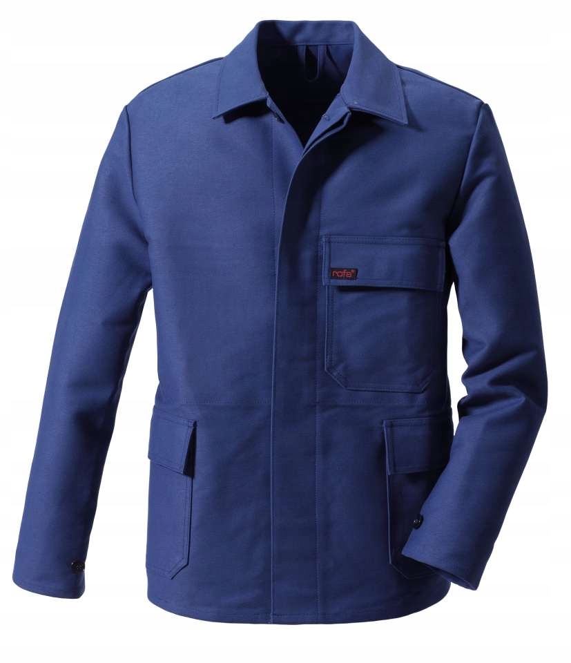 КУРТКА МУЖСКАЯ РАБОЧАЯ РУБАШКА ROFA 100% ХЛОПОК СИНИЙ