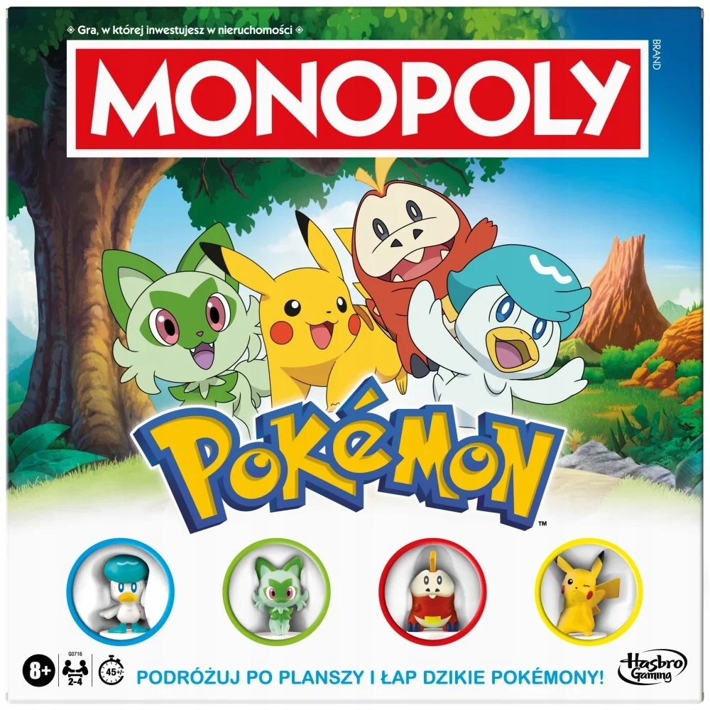 Gra planszowa Monopoly Pokemon Hasbro