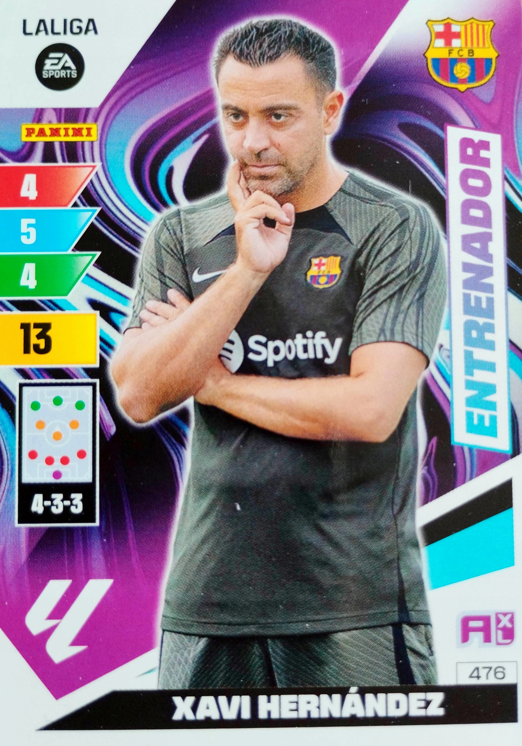 La Liga 2023-24 2024 Entrenador 476 Xavi Hernandez Barcelona
