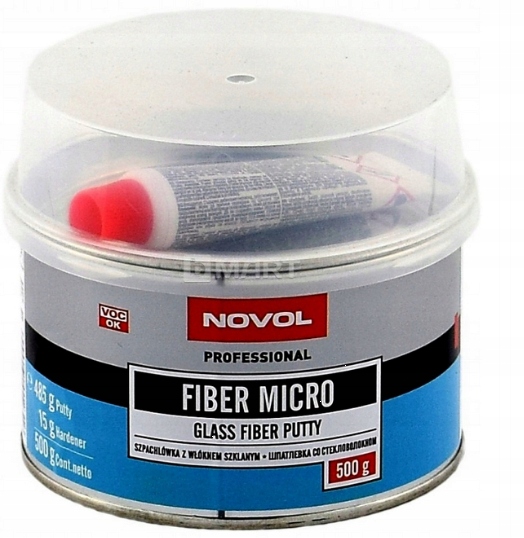 

Novol Fiber Micro Szpachla Z Włóknem Szklanym 500g