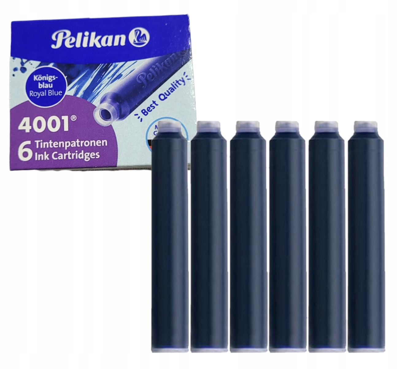 

Naboje Atramentowe Krótkie Niebieskie 6SZT Pelikan