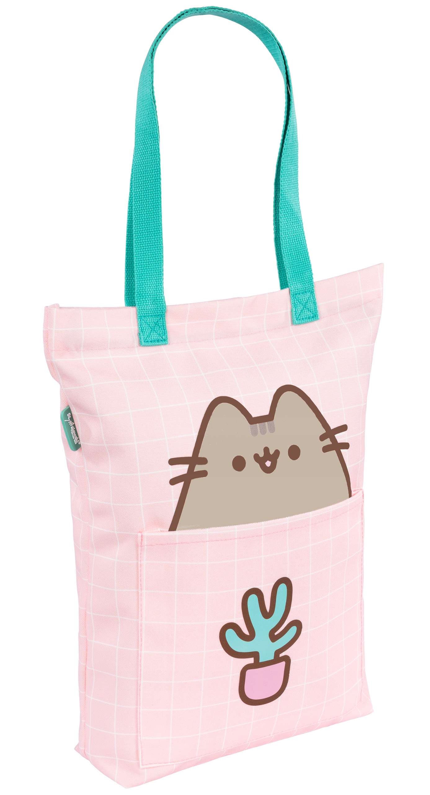 PUSHEEN TORBA NA RAMIĘ SZOPERKA PUSHEEN PINK-9766