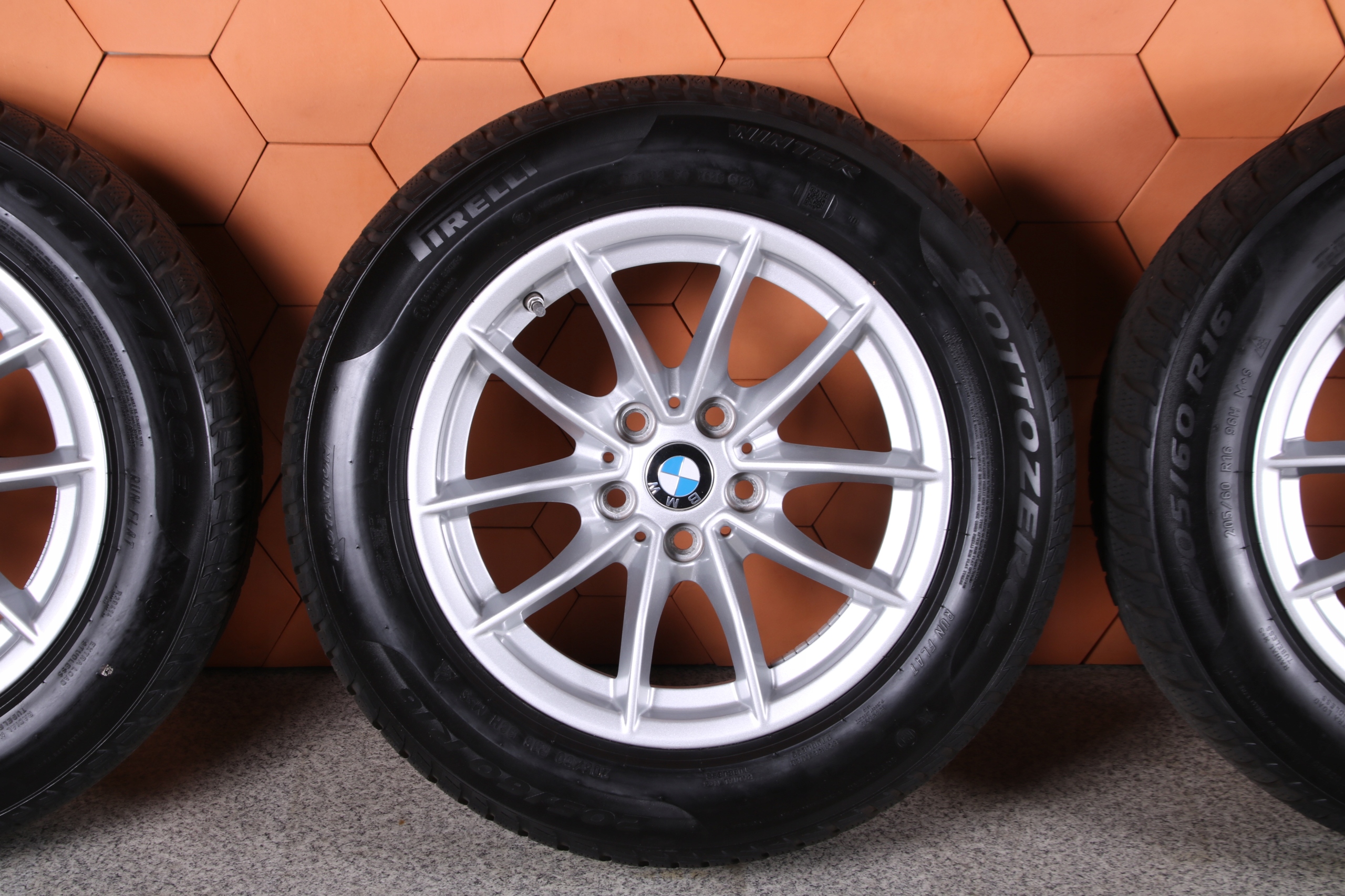 BMW G20 G21 wheels discs aluminium tyres winter PIRELLI 16"