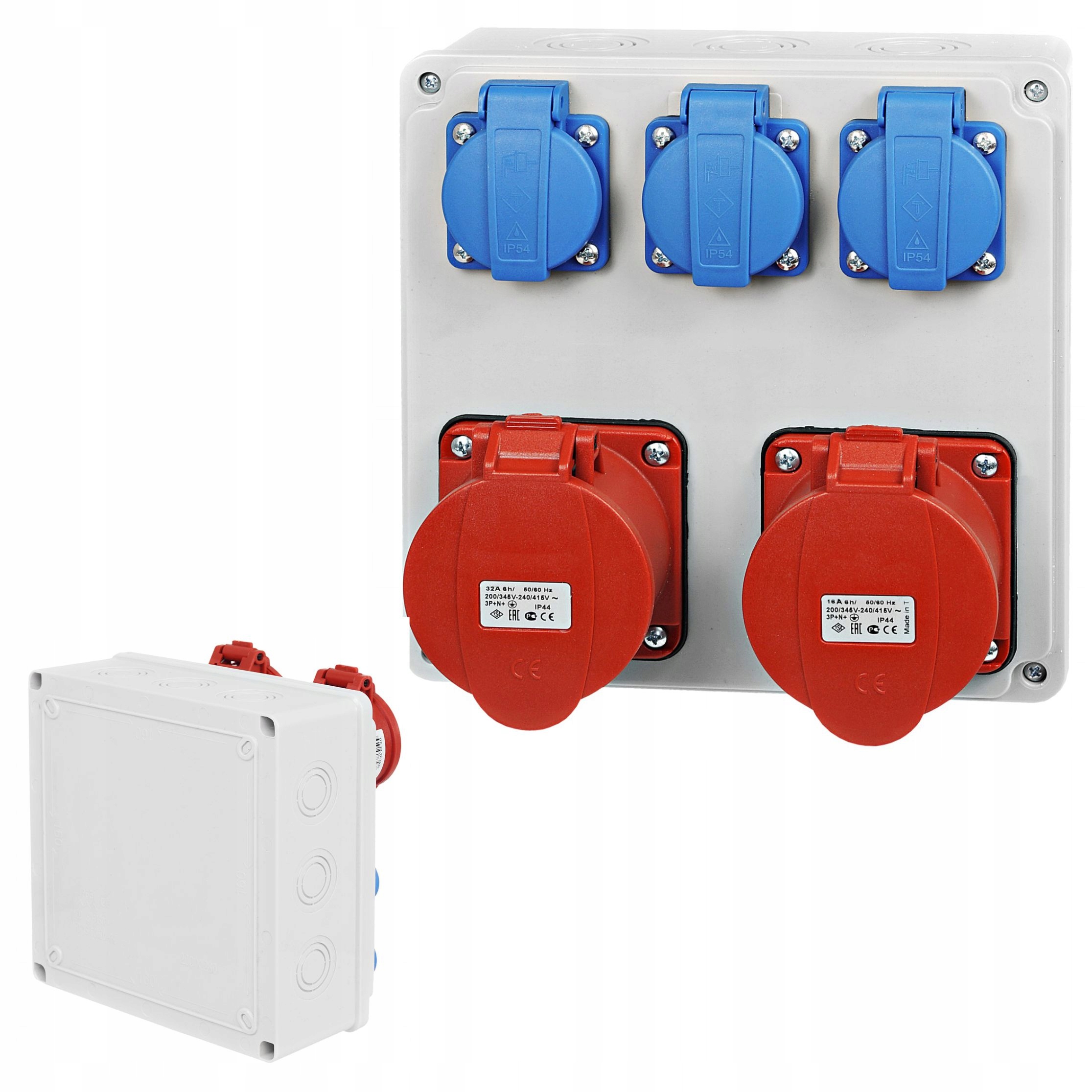 Rozdzielnica Skrzynka Budowlana 32/4 16/4 3x230V