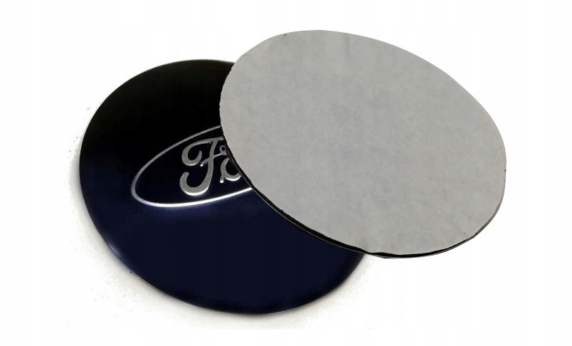

Naklejka alu na dekielki kołpaki Ford 56mm granat