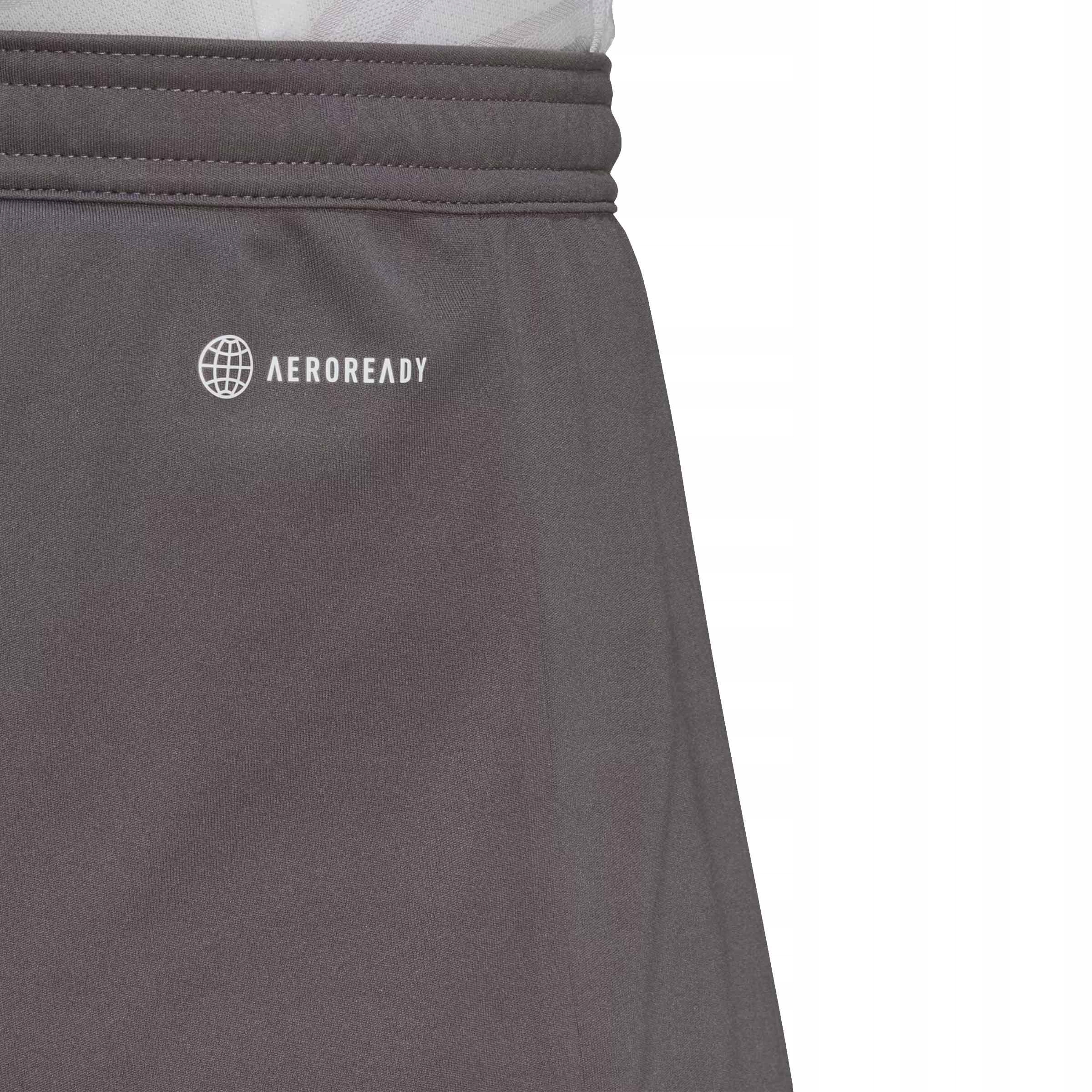 ADIDAS ENTRADA SPORTOWE SPODENKI KRÓTKIE SZARE Kolor szary